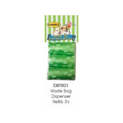 Dog Waste Bag Dispenser Refills 3'S