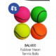 Rubber Ball Neon 4Pk