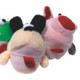 Dog Toy Plush - Frog, Dog & Pig