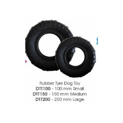 Dog Toy Rubber Tyre Large 200M
