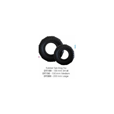 Dog Toy Rubber Tyre Large 200M