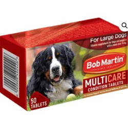 Dog Bob Martin Large Multicare Condition 100 Tablets. Over 14Kg