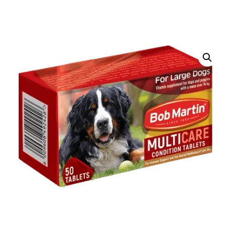 Bob Martin Large Dog Multicare Condition 100 Tablets. Over 14kg