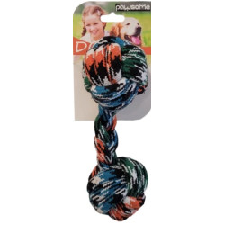 Dog Toy Rope Dumbell Large 22Cm