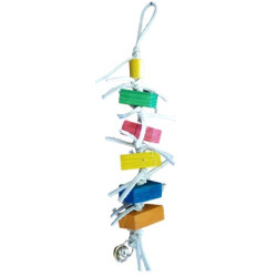 Bird Toy Leather – Millipede Parrot – 420Mm
