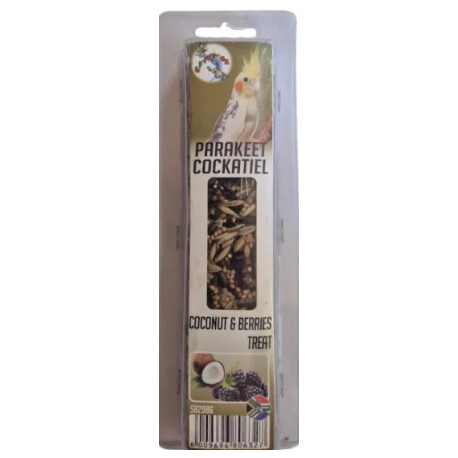 Bird Food Seedlog Parrot / Cocatiel Cocnut & Berries