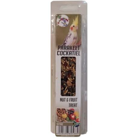 Bird Food Seedlog Parakeet / Cockatiel Nut & Fruit