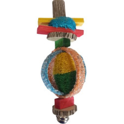 Bird Toy Parrot Loofah 7