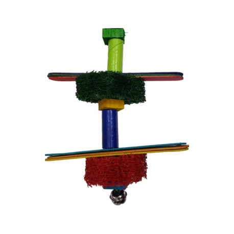 Bird Toy Parakeet Wood 6