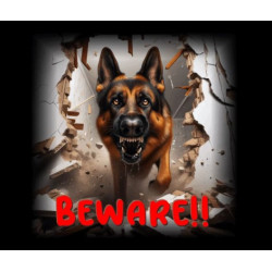 DOG SIGN – SUPERDOG ALSATION  1