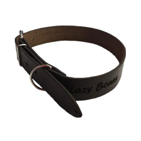 CollarLeather Brown - 22x530mm