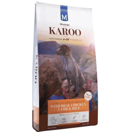 Dog Food Montego Karoo Adult Chicken & Lamb 15Kg