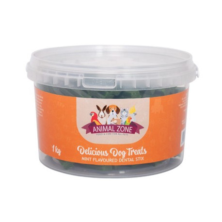 Dog Treat - Semi Moist - Mint Dental Stix - 1kg