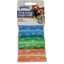 Poop Bag Refill 3 Rolls / 20