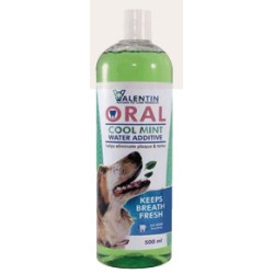 Valentin Oral Cool Mint Water Additive for Dogs 500 ml