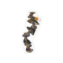 Petsa Rope Bone With 3 Cow Hooves