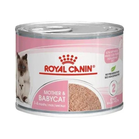 Cat Food Royal Canin Feline Mother & Babycat 195g Tin