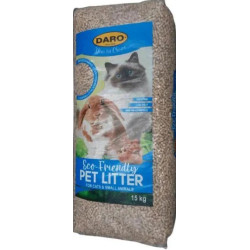 Pet Litter Eco Wood Pellets 15Kg