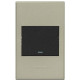 Veti 3 Series 1 Lever 2 Way Switch - Graphite/Titanium (100 x 50mm)