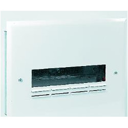Distribution Board 18-WAY White Steel C/W tray