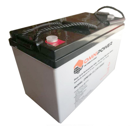 120 Ah Agm Hybrid Gel Battery - Omnipower