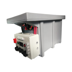 Complete Battery Box Using A National Luna Box