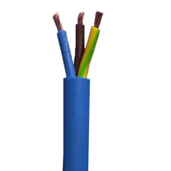 Cable - 3 Core X 2.5mm, Per  Meter BLUE