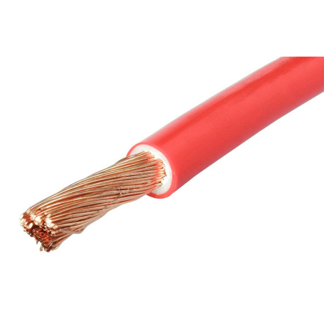 Electric Wire 25 Sqr Mm - Red