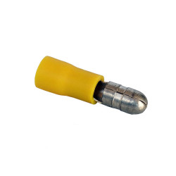 Bullet Terminal Male - Yellow Each