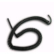 Coiled Retractable Cable  0.5M To 2.5M