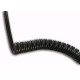 Coiled Retractable Cable  0.5M To 2.5M
