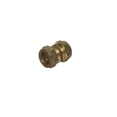 Copper D-1Xs-22 Compression Straight Coupler CxC 22mm