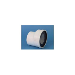 110 Offset Pan Collar - Rubber Connector