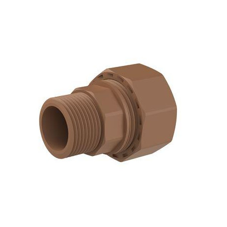 Unitwist Male Coupler CxMI 22mm X 3/4"