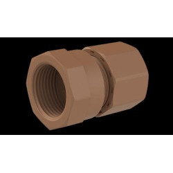 Unitwist Female Coupler CxFI 15mm X 3/4"