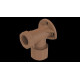 Unitwist Wall Plate Elbow Cxfi 15mm X 1/2"