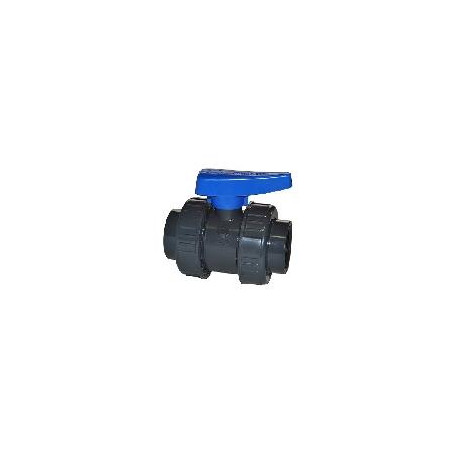 PVC Double Union Ball Valve Threaded