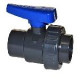 PVC Single Union Ball Valve Solvent Weld