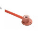 PVC Stand Pipe + Wall Plate 15mm