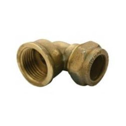 Brass Elbow CxFi 22mm X 3/4" SABS