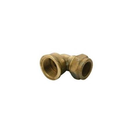 Brass Elbow CxFi 22mm X 3/4" SABS