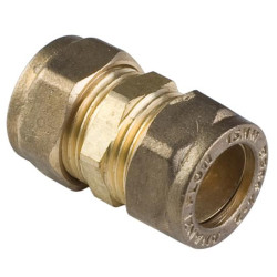 Compression Coupler CxC Str 22mm SABS - Compression