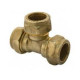 Brass Tee Equal CxCxC 15mm SABS