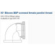 Stainless Steel Elbow Female / Female 90°