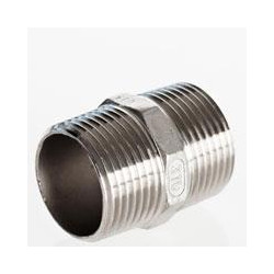 Stainless Steel Hex Nipple