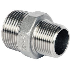 Stainless Steel Reducing Hex Nipple