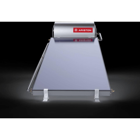 Solar Water Heater - THERMO DR 150 FP 1 BK FF - Flat Roof Installation kit Included