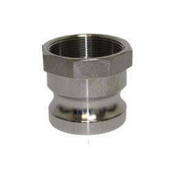 Cam Lock A 2" M/Ad X Ft Stainless Steel