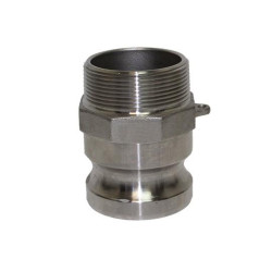 Cam Lock F 2 1/2" M/Ad X Mt Stainless Steel