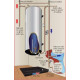 Kwikot Geyser Drip Tray - Horizontal 100L Polyethlene - 1200 x 600